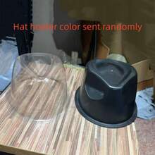 1pc SummerAutumn Breathable Linen Jazz Hat, British Style Casual Gentleman Fedora(Complimentary Hat Holder) - White - View 8