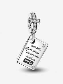 1 chiếc vòng tay đính hạt thời trang Giáng sinh, thích hợp cho nữ giới tự làm trang sức và phụ kiện hàng ngày, lý tưởng cho các cô gái. - Kinh thánh - Xem 2