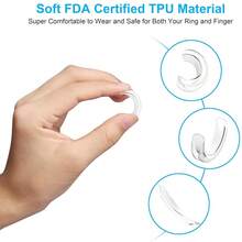 2 Styles Invisible Ring Adjuster - Grip, Transparent, Non-Slip, Seamless Fit For Loose Rings - Transparent - View 6