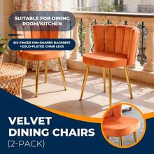 1+4,5pieces Dining Set, Table Metal Leg Mid-Century Dining Table For 4-6 People With Glass Table Top, Pedestal Dining Table, End Table Leisure Coffee Table - default - View 11
