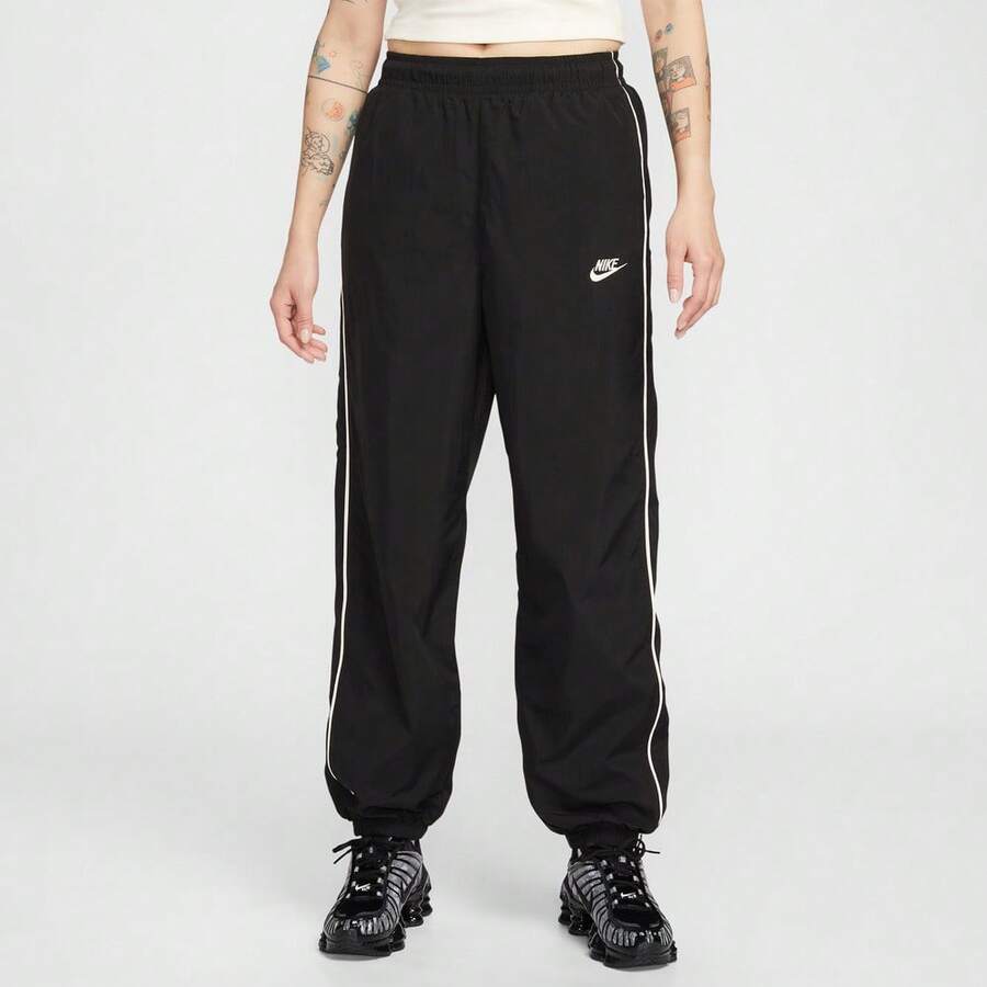 Nike Women's AS W NSW NK WR WVN PNT SPEED Woven Pants IM8032-011 - Black - View 1