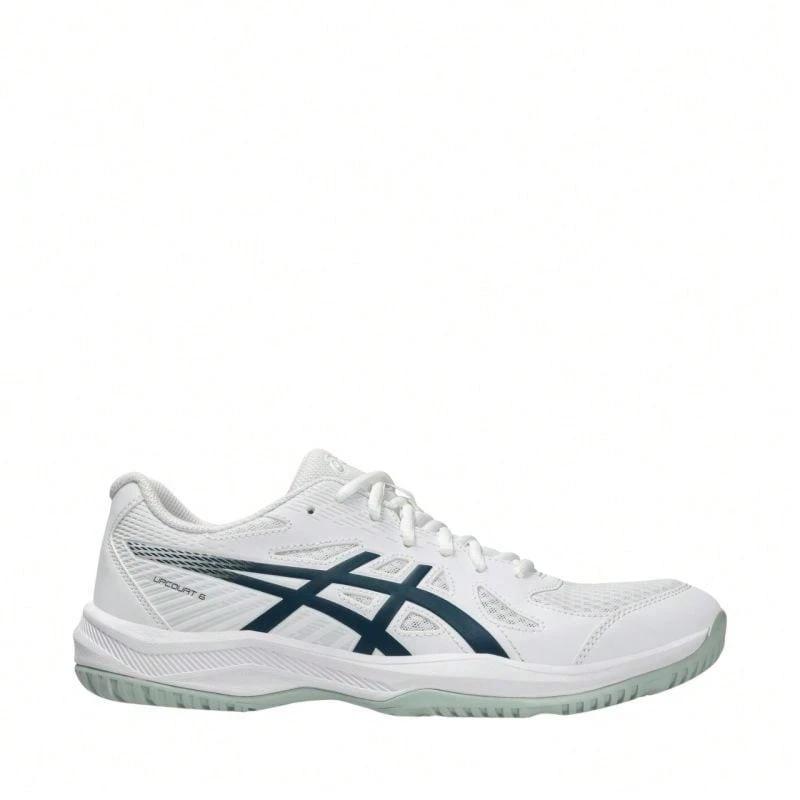 Asics Upcourt 6 M 1071A104 104 Volleyball Shoes✅ Delivery 24/72h To Spain (Peninsula) - White, Green - View 1