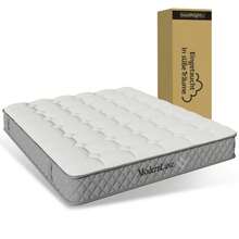 Orthopedic Cold Foam Mattress 120x200 Cm, Mattress With 7-Zone Pocket Spring Core, Firmness Level H3 (Medium-Firm) – OEKO-TEX® Certified, 20 Cm High, 4 Handles + Vacuum-Packed - 白色 - 查看 1
