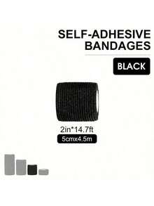 7 cuộn băng thể thao, băng co giãn tự dính, dùng để cố định nẹp ngón tay và mắt cá chân, bảo vệ cổ tay, eo, đầu gối và khuỷu tay, thích hợp cho bóng đá, bóng rổ, chạy bộ, thể dục, cầu lông, tennis. - Nhiều màu - Xem 2