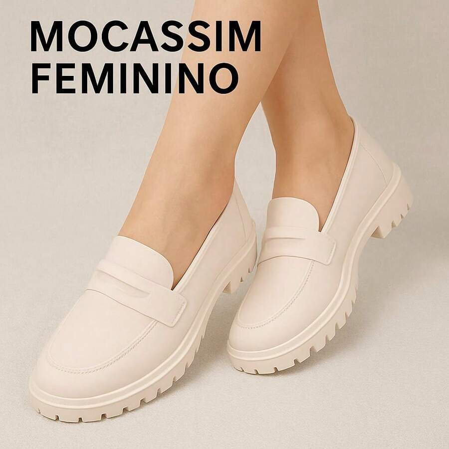 Women's Loafers: Rubberized, Closed Footwear For Cold Days - TẮT - Xem 1