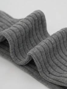 3pcs Kids Elastic Waist Cropped Leggings, Stirrup Dance Tights - Black and White - View 3