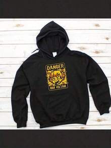 Men Outdoor Hoodies & Sweatshirts - Black - View 7