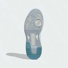 Adidas 经典复古运动鞋，男女通用时尚休闲鞋 JI2545 - 晶白/淺藍/淺銀 - 查看 7