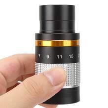31.7 Mm (1.25 Inch) Silver Continuous Zoom Eyepiece For Astronomical Telescopes | 7-21 Mm Variable Magnification Objective With High-Definition Viewing | Compatible With Standard Telescope Focusing Systems For Moon And Planetary Observation