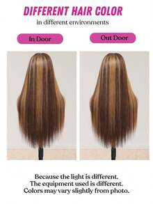 34 Inch 200% Density Straight Real Hair Lace Front Wigs With Natural Hairline - 5*5 13*4 Ear To Ear Straight Pre Plucked Pre Bleached HD Transparent Lace Frontal Wigs Glueless - Ombre Honey Blonde Highlight P4/27 Color - Wear And Go Pre Cutting Pre Ironing Pre Pulling Brazilian Virgin No Glue Needed No Skills Lace Closure Wigs Frontal Glueless - Blended Frontal Human Hair Wigs Glueless Weaves Wigs For Women Daily Use - S4/27 - View 11