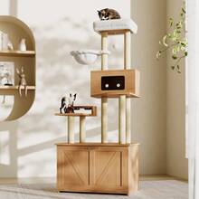 Cat Trees & Condos - Khaki - View 5