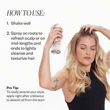 IGK JET LAG Invisible Dry Shampoo | Weightless + Refresh Style | Vegan + Cruelty Free | - ColorA - 查看 4