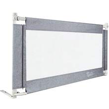 Bed Rail, 150/180/200 Cm Bed Rail, Fall Protection, Height Adjustable, Grey