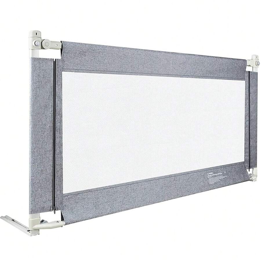 Bed Rail, 150/180/200 Cm Bed Rail, Fall Protection, Height Adjustable, Grey