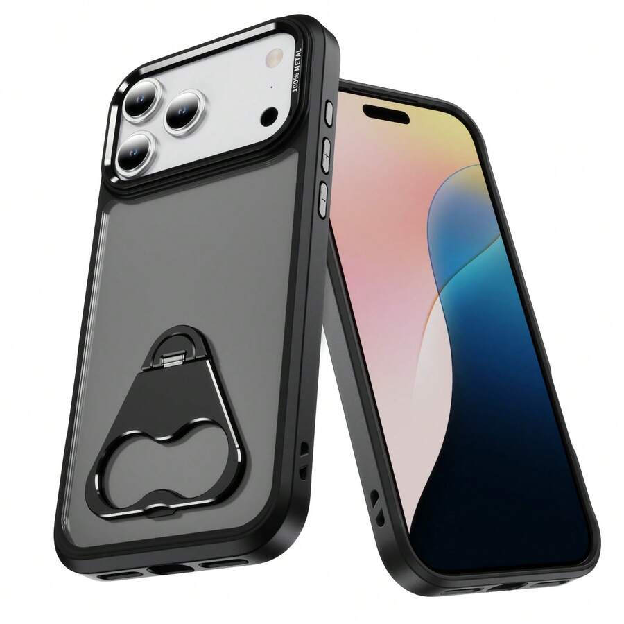 360° Rotatable Skin-Friendly Triangle Phone Stand, Compatible With Apple 11/12/13/14/15 Pro Max/16/17, Galaxy S23/24/25