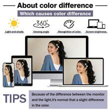 夹式波浪马尾假发，轻松舒适的仿发马尾辫，女士适用 - 彩色 - 查看 5