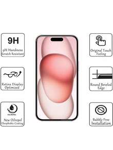 3-In-1 Protection Kit: 2pcs High-Definition Tempered Glass Screen Protectors + 1pc Shockproof Transparent Soft Phone Case, Durable, Easy To Install, High Transparency Waterproof Anti-Fall Scratch Resistant - Clear - View 4