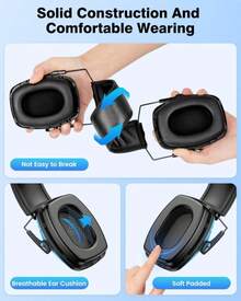 Link Dream Ear Protection Ear Muffs Noise Reduction SNR 35dB Hearing Protection Kids Adult Shooting Gun Range Mowing - ColorC - 查看 3