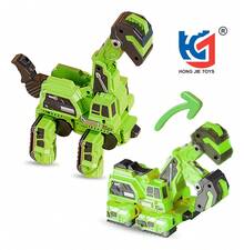 TendenciaCoches Juguete Dinosaurio Deformación Tanque Dinosaurio Ninos Regalos Juguete VerdeCalidad premium - Verde - Ver 9