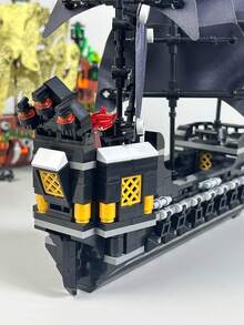 Pirates The Black Pearl And Flying Dutchman Ship Building Block Model Assemble Bricks Toys, MOC Building Blocks For Adult - Multicolor - View 7