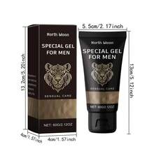 1 Frasco (60g) Gel de Masaje Herbal para Hombres, Hidratación Profunda y Cuidado Corporal, Repara Piel Seca y Dañada, Ideal para Uso Diario - Gel de masaje para hombres - Ver 3