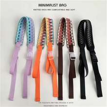 The Diamond-Shaped Widened Adjustable Shoulder Strap Is Detachable