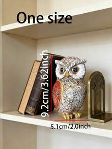 Vintage Carved Owl Decor - Bohemian Vintage Style Home Decoration For Living Room / Desk,Study, Housewarming / Holiday Gift, Small Home Accent - Multicolor - View 10