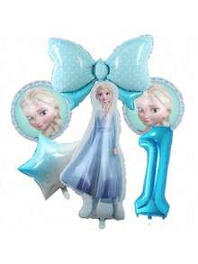 6pcs Theme Birthday Party Decoration Foil Balloons, Suitable For Home Party Decoration, Halloween Christmas Balloon Decoration - Multicolor - View 20