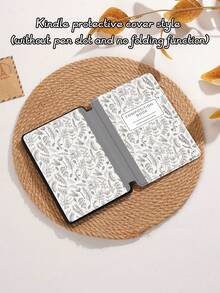 Funda protectora con patrón de plantas pintado a mano compatible con iPad 7/8/9/10.2", iPad de 10a generación, compatible con Kindle Paperwhite de 12a generación 2024, Kindle (11a generación) lanzamiento de 2022, compatible con Samsung Galaxy Tab. La funda tiene función de suspensión/activación automática y está disponible en múltiples estilos. - Multicolor - Ver 10