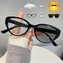 女士时尚高端复古现代猫眼眼镜