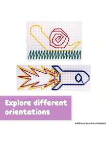 EstiloTendenciaSPARK & WOW - Juego De 2 Tablas De Enhebrar Tranquilas |     Tabla De Actividades Sensoriales |     Juguetes Para Autismo Para Terapia De Juego |     Juguetes Para TDAH Para Juego SensorialCalidad PremiumVersióN Mejorada - 1 - Ver 7