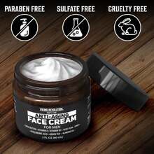 Viking Revolution Mens Anti Aging Face Cream - Mens Face Moisturizer For Men With Hyaluronic Acid, Aloe Vera, Vitamin E - Wrinkle Cream For Men With Vitamin B5, Green Tea (2 Fl Oz) - ColorA - 查看 6