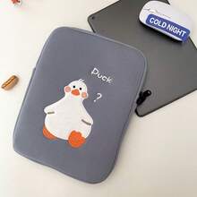 11英寸可爱鸭子图案笔记本电脑保护套，平板电脑收纳包，适用于13/14/15.6英寸笔记本电脑，适合学生和上班族日常使用。 - 彩色 - 查看 17