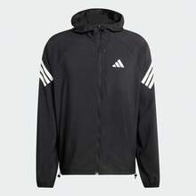 Adidas Men's Adi365 3S JKT M Jacket, Woven Hooded Outerwear KQ8060 - Black - View 2
