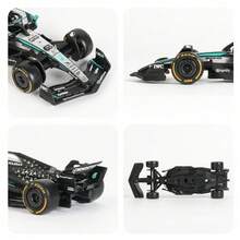 Burago 1:43 比例 2025 梅赛德斯 W16 一级方程式赛车合金模型，精致高仿真 F1 收藏模型 - 普裝63號 - 查看 7