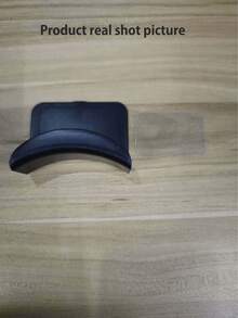 1个壁挂式耳机支架 - 无需钻孔，多功能塑料耳机支架带挂钩，适用于电脑游戏耳机，节省空间设计，是家庭、办公室和游戏环境的理想之选，可用于耳机收纳，外观时尚现代。