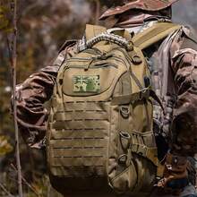 Australian Flag Camo Patch - IR Reflective Tactical Badge With Hook & Loop Fastener For Vests, Hats, Backpacks & Jackets - Multicolor - View 3