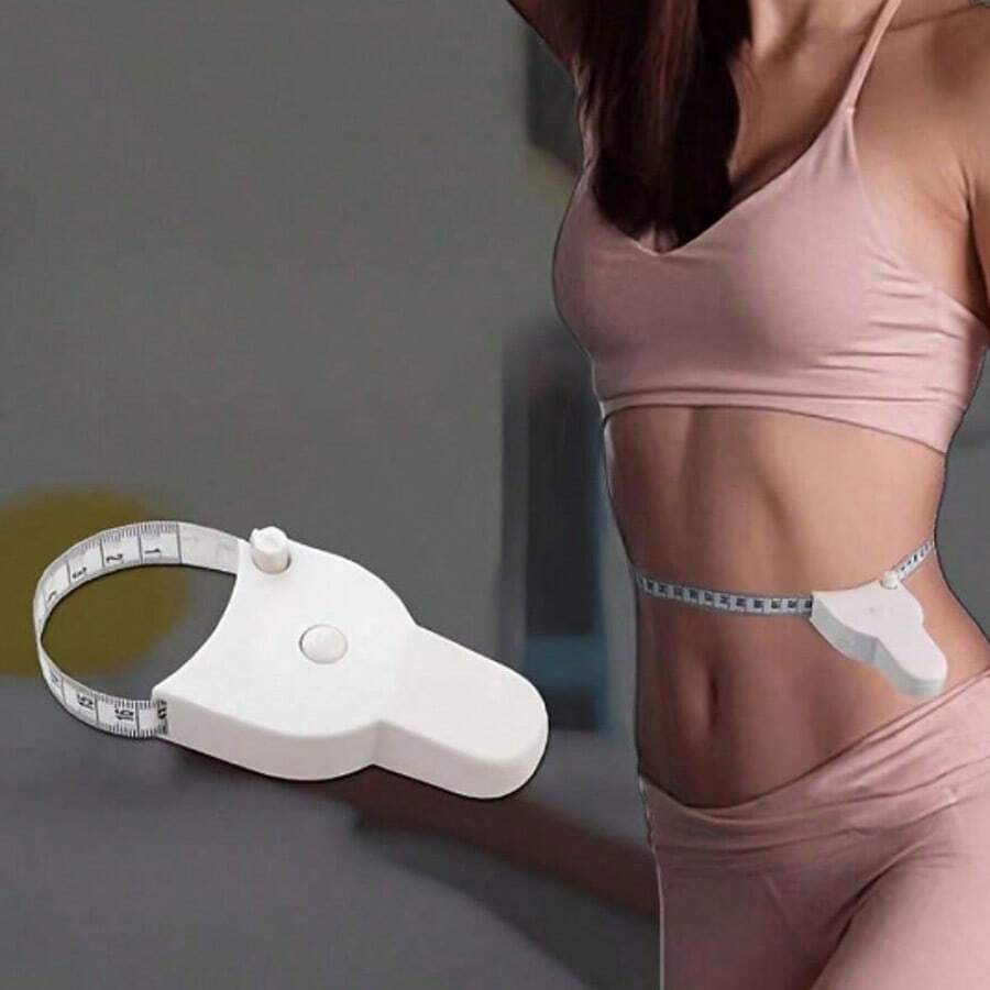 Portable Plastic Fitness Tape Measure - Easy-To-Use Tool For Measuring Body Circumference, Suitable For Arms, Legs, Waist, And Chest - Portable Soft Tape Measure For Students And Home Use