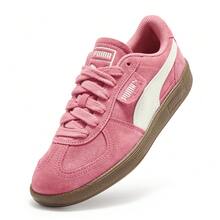 Puma 巴勒莫休闲低帮运动鞋（男女通用） - 粉色 - 查看 4