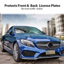 Anti-Camera License Plate Frame For US Cars - 2個 - 查看 7