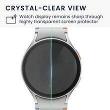 3pcs/Set 9H Auto-Align Tempered Glass Screen Protector For Galaxy Watch 7/8 (40mm/44mm/46mm/47mm), Scratch-Resistant, Durable, New Release, Top Choice Watch Accessory, Easy Installation, High Definition, Bubble-Free - 3PCS - View 3
