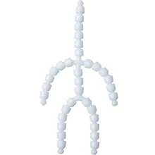 Muñeca de algodón con accesorios hechos a mano tipo esqueleto, muñeca desnuda sin atribución, muñeca de peluche de celebridad - Multicolor - Ver 2