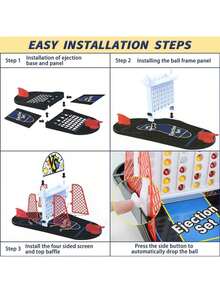 EstiloTendenciaPelota De Baloncesto De Mesa, Juego De Mesa De Baloncesto, Juego De Arcade De 2 Jugadores, Pinball De Rebote Divertido En Interiores Para NiñOs Y Adultos, Juego De Baloncesto Arcade, 2 JugadoresCalidad PremiumVersióN Mejorada - 1 - Ver 6