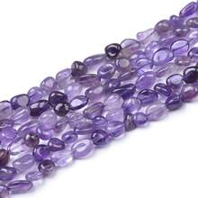 1串天然宝石月光石虎眼石黄水晶珠子，优质散珠，适用于珠宝制作、DIY工艺品和疗愈水晶 - 彩色 - 查看 16