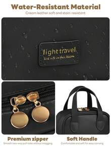 MAANGE Bộ dụng cụ trang điểm mềm mại 25/32/35/51 món, bao gồm bông trang điểm, khăn mặt, túi đựng mỹ phẩm, cọ phấn phủ, cọ má hồng, cọ phấn mắt, cọ kẻ lông mày, cọ kẻ mắt, cọ tán màu, quà tặng dành cho phụ nữ. - màu đen - Xem 9