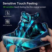 5pcs For:Xiao M,I,Redmi,Hua Wei,Honor,IQOO,Vivo Mobile Phone Screen Protector,Tempered Glass,Phone Screen Protector