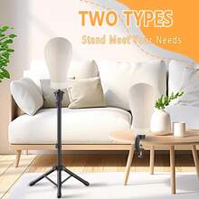 假发头套，可调节假发头套，帆布假发头套带夹子，假发美妆模特头套套装 - 彩色 - 查看 5