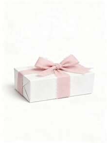 1/2/3 Rolls Handmade Chiffon Ribbon Tassels, 1.5 Inch X 16.4 Feet, Frayed Edges, Suitable For Wedding Invitations, Bridal Bouquets, Gift Wrapping, Crafts, Holiday Decorations, Red, Valentine's Day Party Supplies, Can Be Used For Bridal Bouquets, Gift Wrapping, Wedding Decorations, Crafts. - Baby Pink - View 8