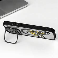 Funda de TPU con diseño de motocicleta, compatible con Samsung, Apple, VIVO, OPPO, , Transsion, ,  y Honor. Fabricada en TPU, ofrece protección a prueba de golpes y caídas. Un regalo perfecto para familiares y amigos. - Negro - Ver 6