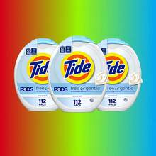 PODS Free & Gentle Laundry Detergent Soap Pacs, 112 Count, PODS Laundry Detergent-12.99 - 白色 - 查看 1